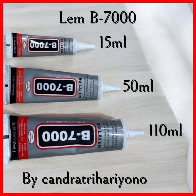 

Lem B-7000 lem bening lem touchscreen lem lcd lem hp lem aksesoris lem tasbih 15ml, 50ml, 110ml