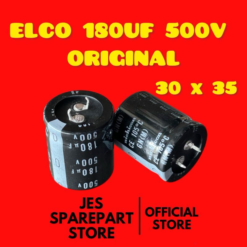 ELCO 180uf 500V ORIGINAL
