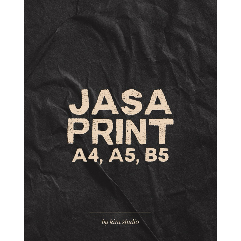 

(BISA INSTAN) JASA PRINT MURAH SURABAYA