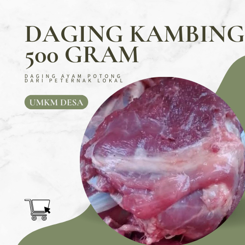 

Murah!!! Daging Kambing 500 Gram Asli Peternak Lokal
