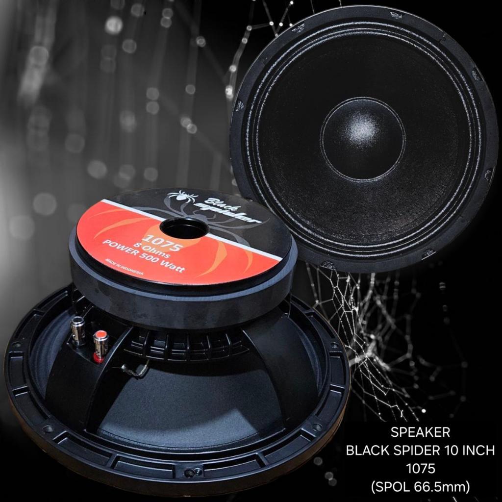 Speaker Black Spider 10 Inch 1075 / BS 10" 1075 Mid Low Original