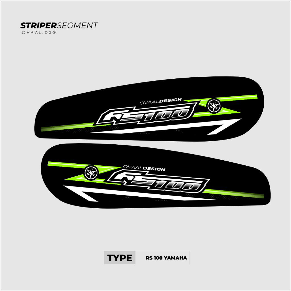 STIKER STRIPING YAMAHA RS 100 PREMIUM DECAL