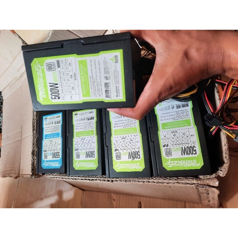 PSU Power Supply 500 Watt 80+ Pure Power Station