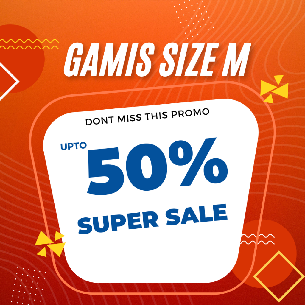SIZE M GAMIS NIBRAS PROMO CUCI GUDANG DISKON 50% LD 102