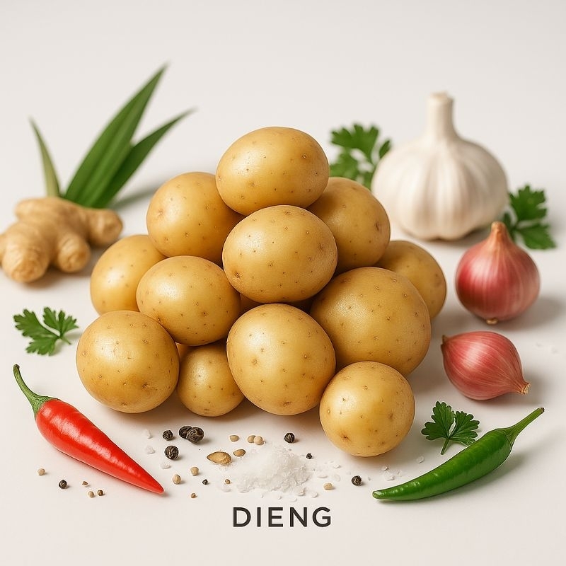 Kentang Dieng Baby Kecil Asli Fresh 1kg