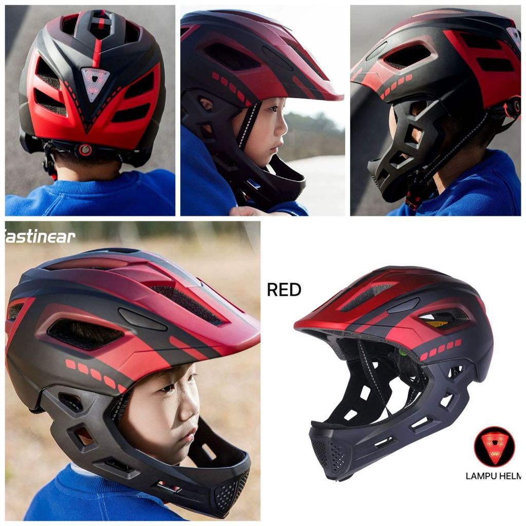 Helm Sepeda Anak Pushbike Full Face Balance Push Bike
