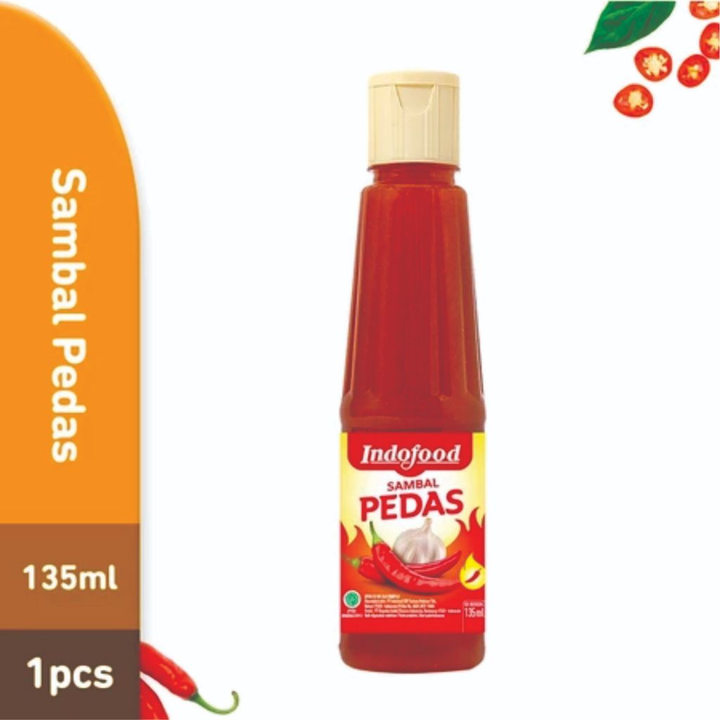 

Indofood Sambal Pedas Pet 135 ML X Pcs