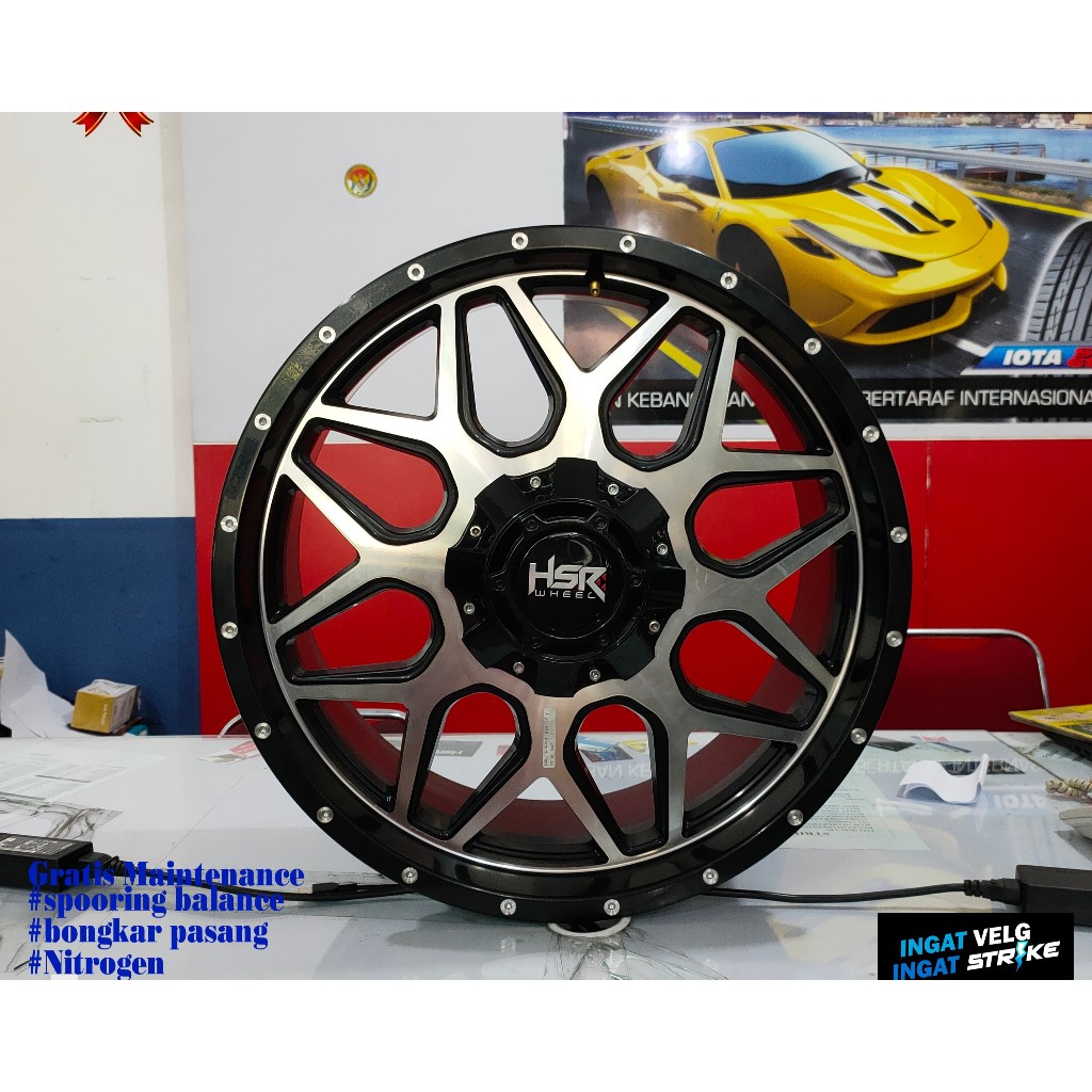 Jual velg mobil Pajero Sport r20 lubang6x139,7 velg racing hsr NAIL  Pajero Sport, Strada,