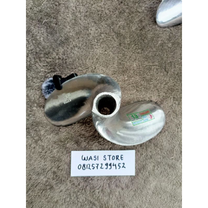 baling baling balapan onderbone 13 hp s/d q6 hp. gx 390 s/d gx430 bahan aluminium sdh modif balap ME