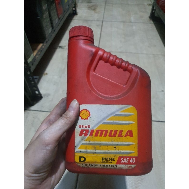 CUCI GUDANG Oli Mesin Shell Rimula Diesel 15W-40 / Rimula R2 / Diesel 40 (1 Liter) Eceran/Kemasan