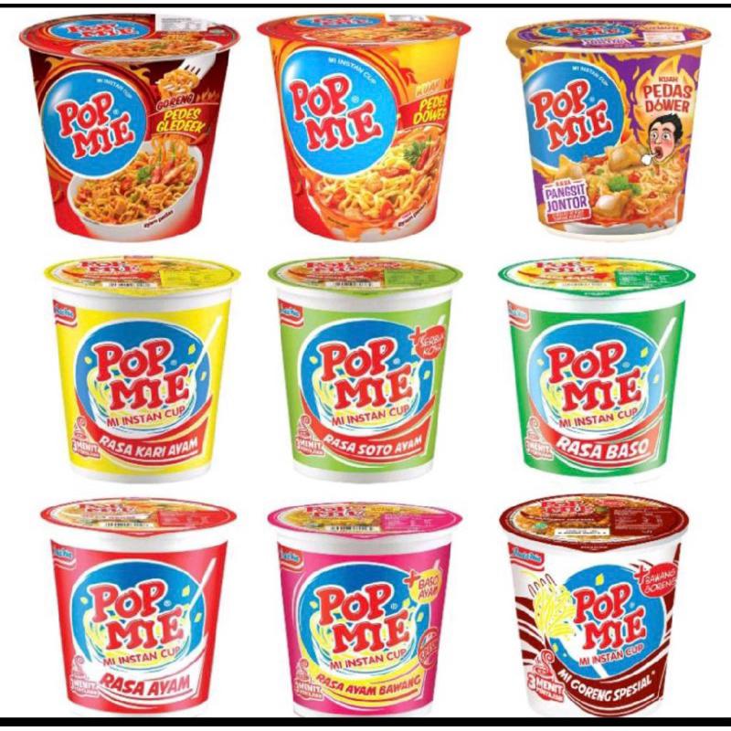 

POP MIE all Varian rasa