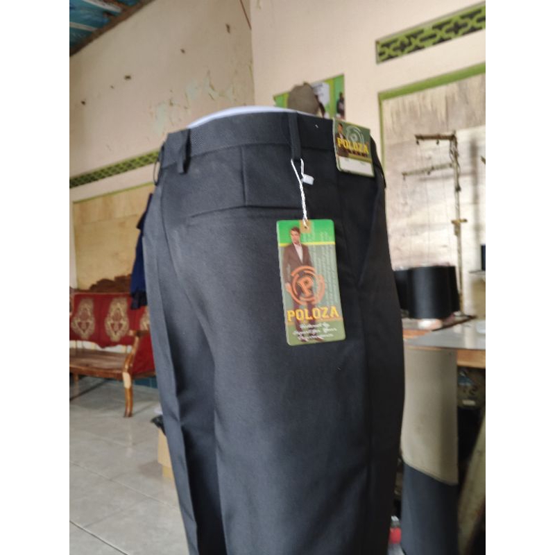 POLOZA celana slimfit pria semi woll LANGSUNG DARI KONVEKSI