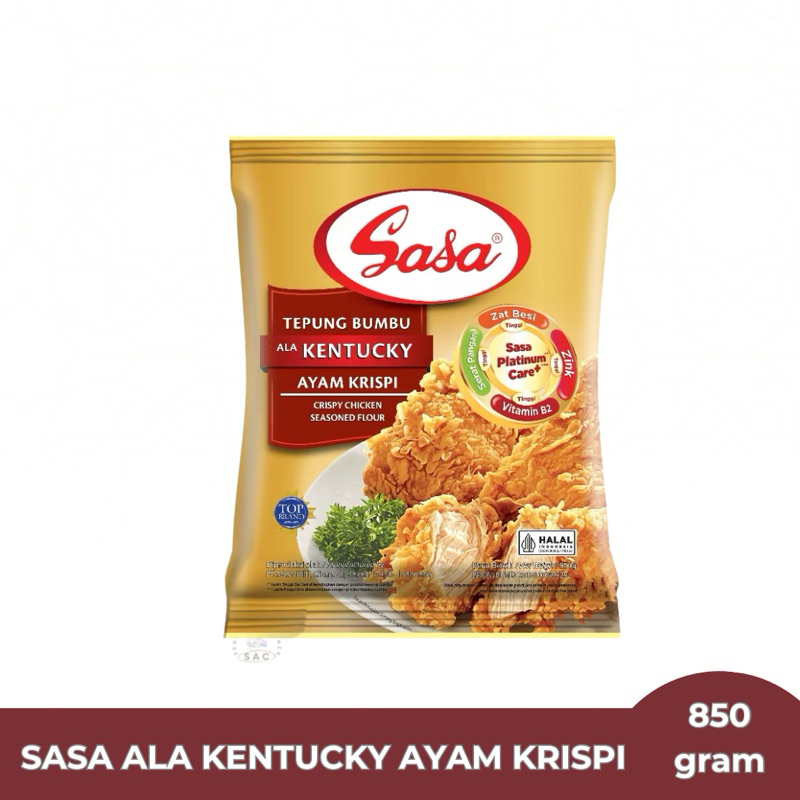 

Sasa Tepung Ayam Kentucky Bervitamin & Bermineral 850gr
