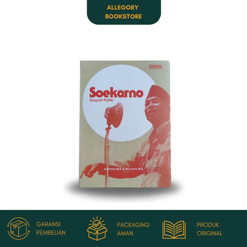 Buku Biografi - Soekarno: Biografi Politik karya Kapitsa M.S. dan Maletin N.P.
