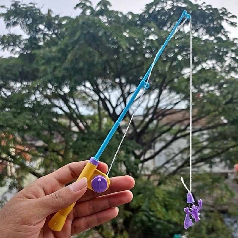 mainan pancing pancingan anak murah / mainan edukasi / pancingan ikan kecil /