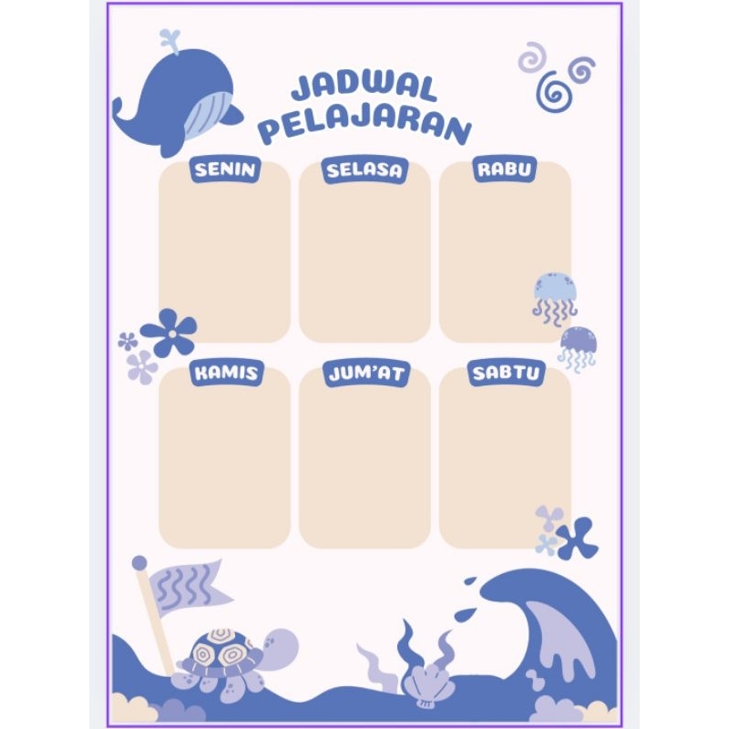 

JADWAL PELAJARAN AESTHETIC