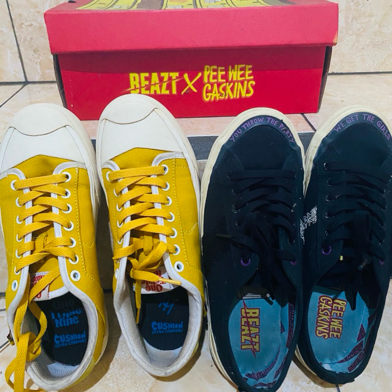 Pee Wee Gaskins x Beazt & One Triple Nine 5464 Canary (Shoes) All Size 42