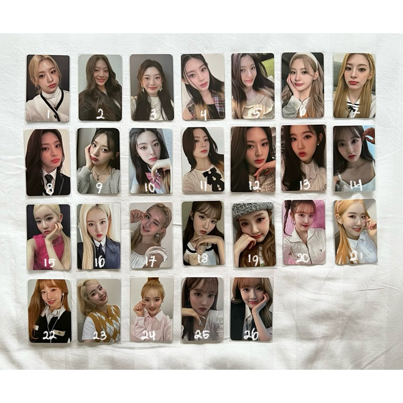 photocard (pc) stayc seeun & sieun | so bad, stereotype, young luv, we need love, poppy, teddy bear