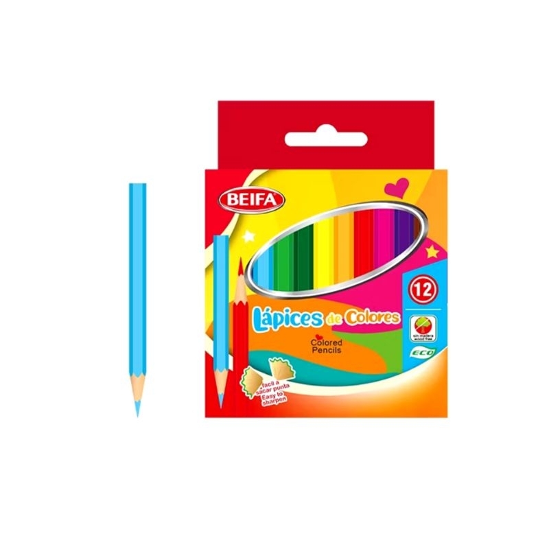 

BEIFA COLORED PENCIL / PENSIL WARNA BFMK2-12 C