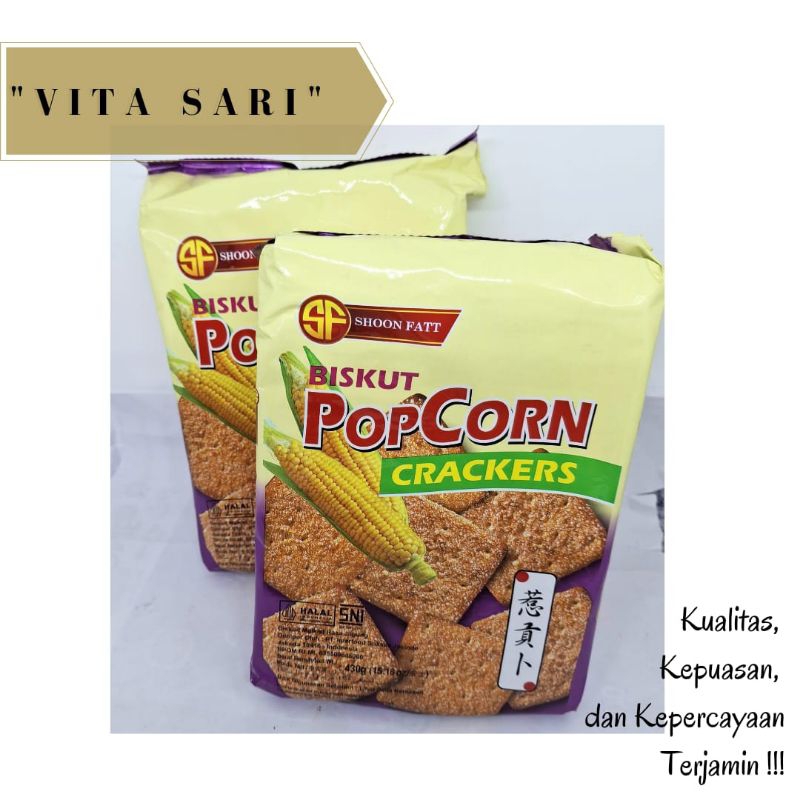 

POP CORN CRACKERS/ROTI JAGUNG