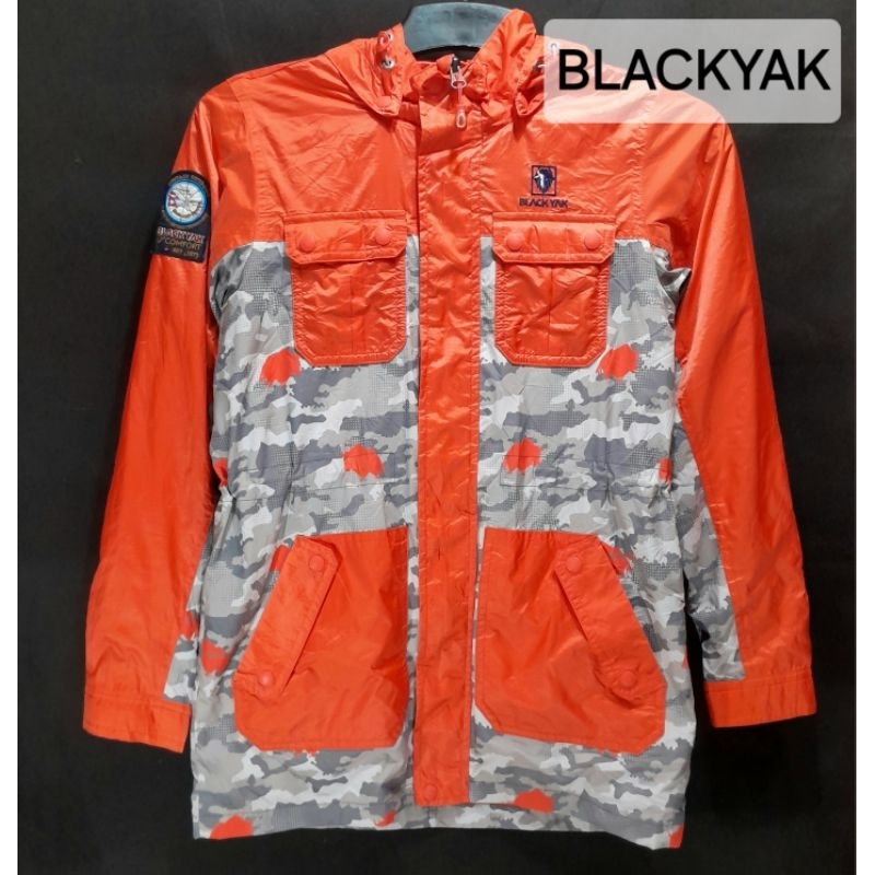 Jaket Parka Outdoor BLACK YAK Camo Size S Tag 155