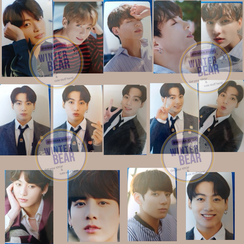 PC / Photocard JK Jungkook BTS Official