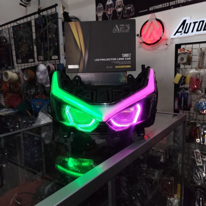 Biled PCX 160 2025 fullset reflektor Aes Turbo gen 2 3 inch