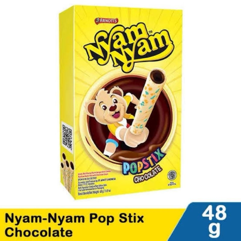 

Nyam Nyam Pop Stick Chocolate 48 gr