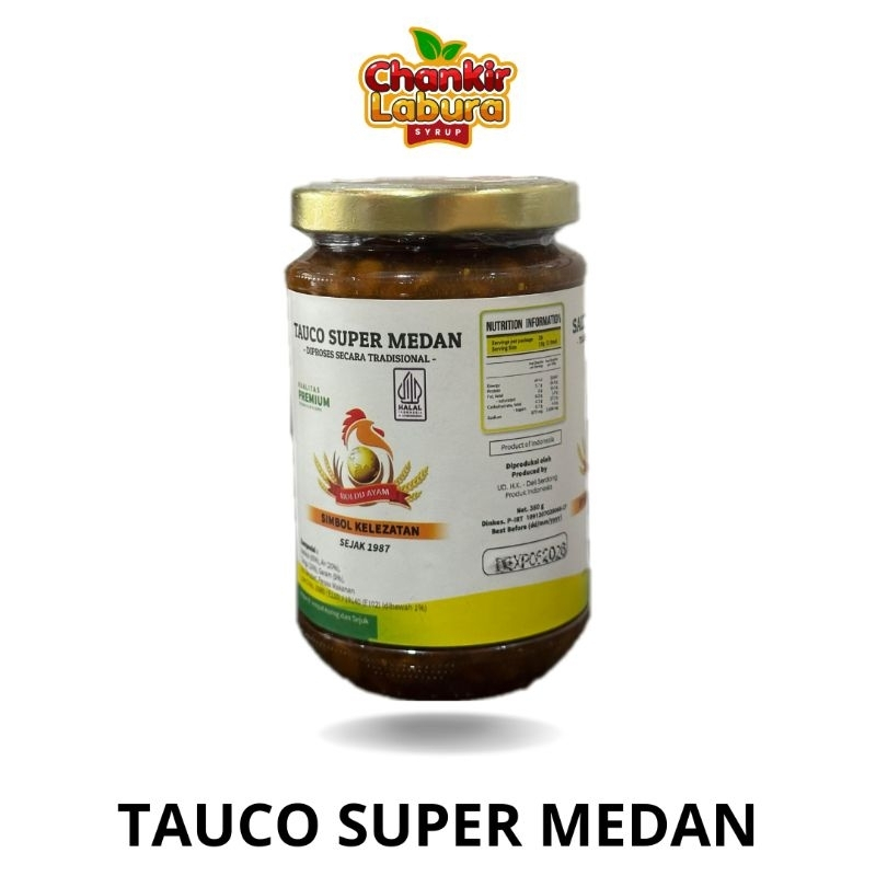 

pekanbaru / tauco super medan 350 gr halal / bahan pokok makanan masakan asia bumbu masak instan