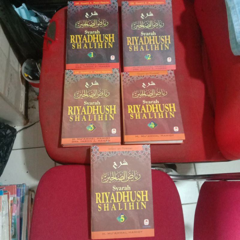 Buku Syarah Riyadhush Shalihin Jilid 1 Sampai 5