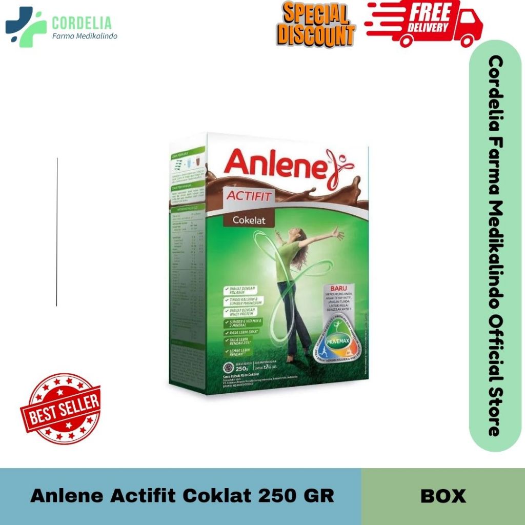 

Anlene Actifit Coklat 250 GR