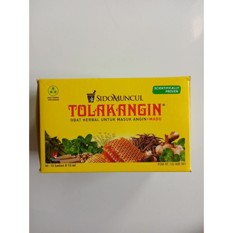 

Tolak Angin Dewasa Herbal+ Madu 1 Box isi 12 Sachet