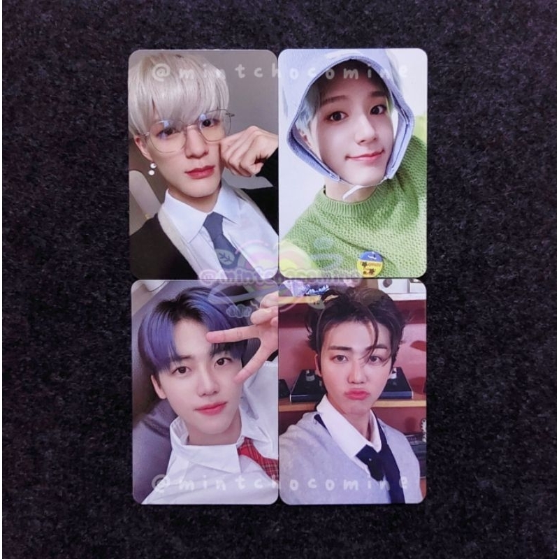 Photocard / PC NCT Jeno Jaemin nomin ISTJ CANDY NCT NATION pob starriver b ver kaca mata, trading ca