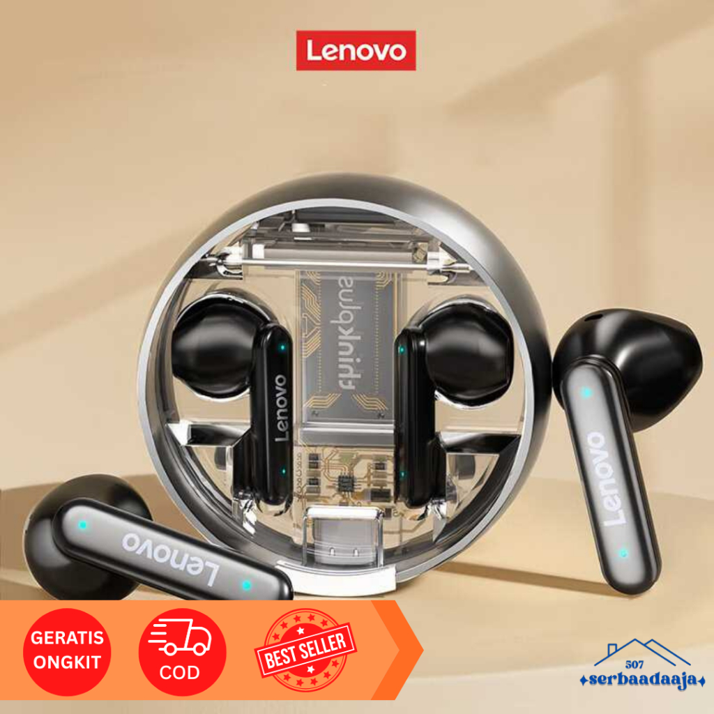 Lenovo Thinkplus Earphone Bluetooth 5.2 TWS Earbuds Noise Reduction - LP8 PRO