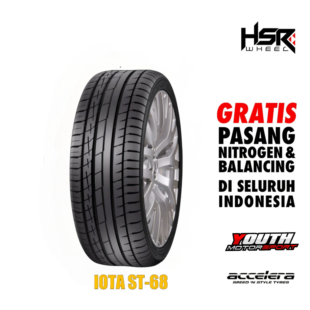 BAN MOBIL 4X4, SUV, JEEP, ACCELERA IOTA ST68 275 60 R20