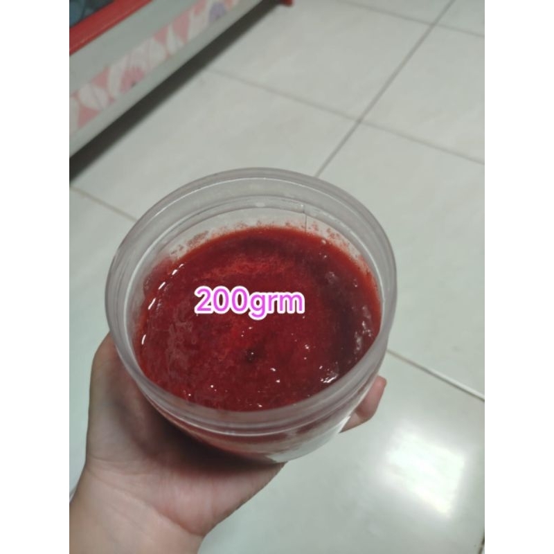 

Selai strawberry Homemade 200grm