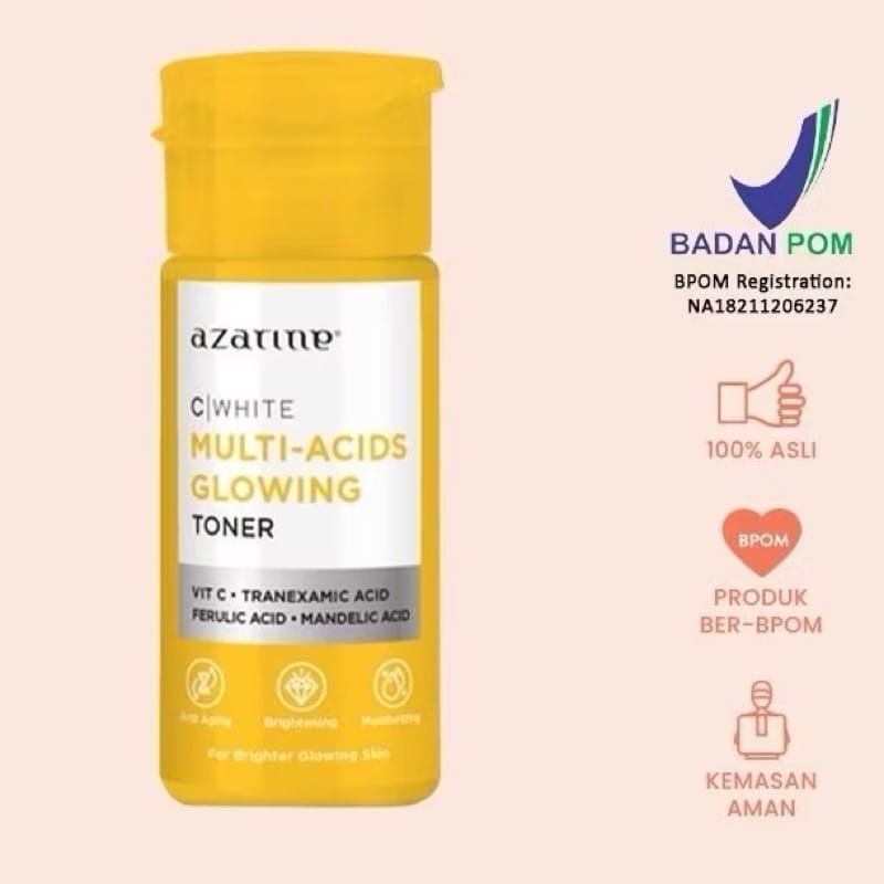 Azarine Multi Acids Glowing Toner - Toner Azarine