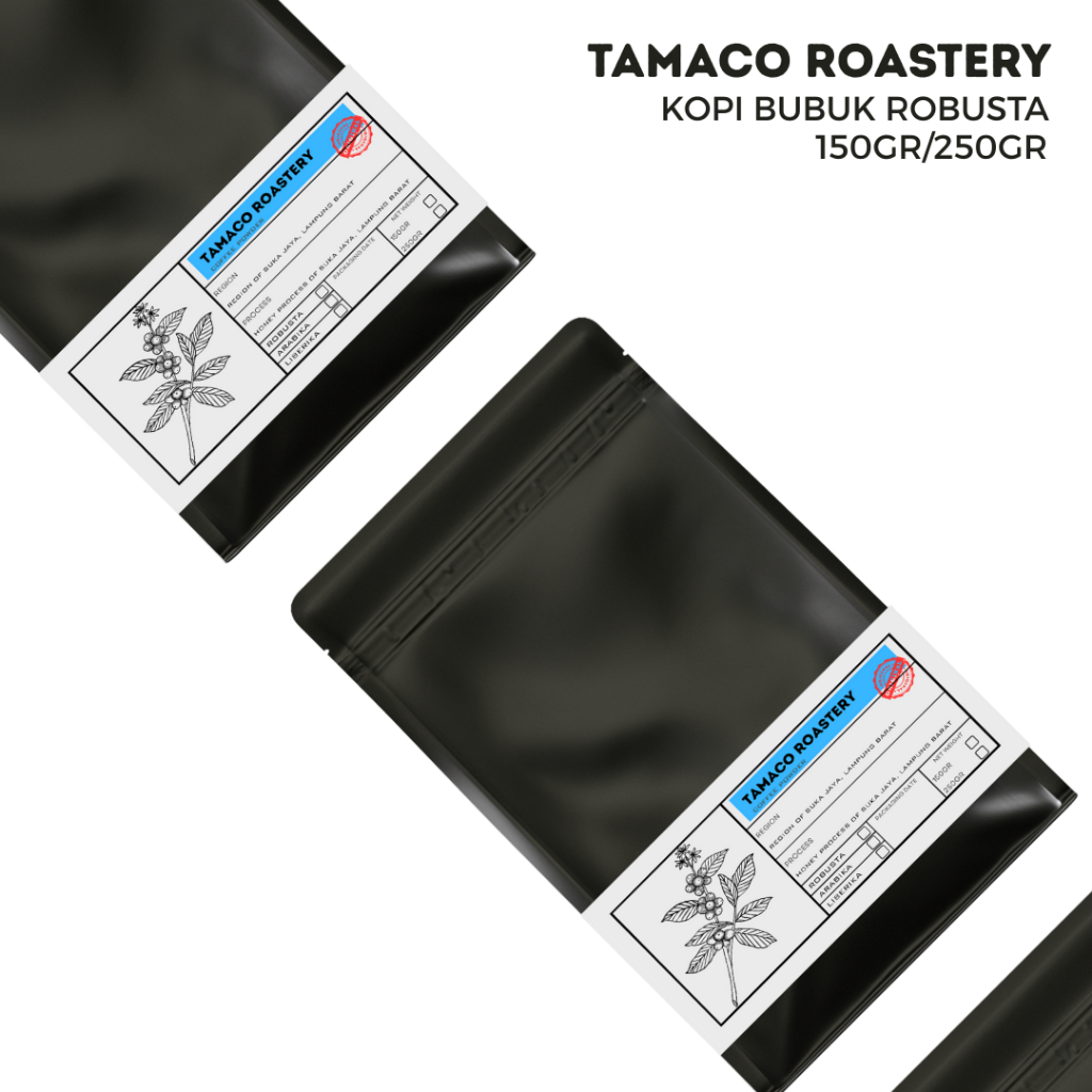 

TAMACO ROASTERY | KOPI BUBUK ROBUSTA | 150GR/250GR