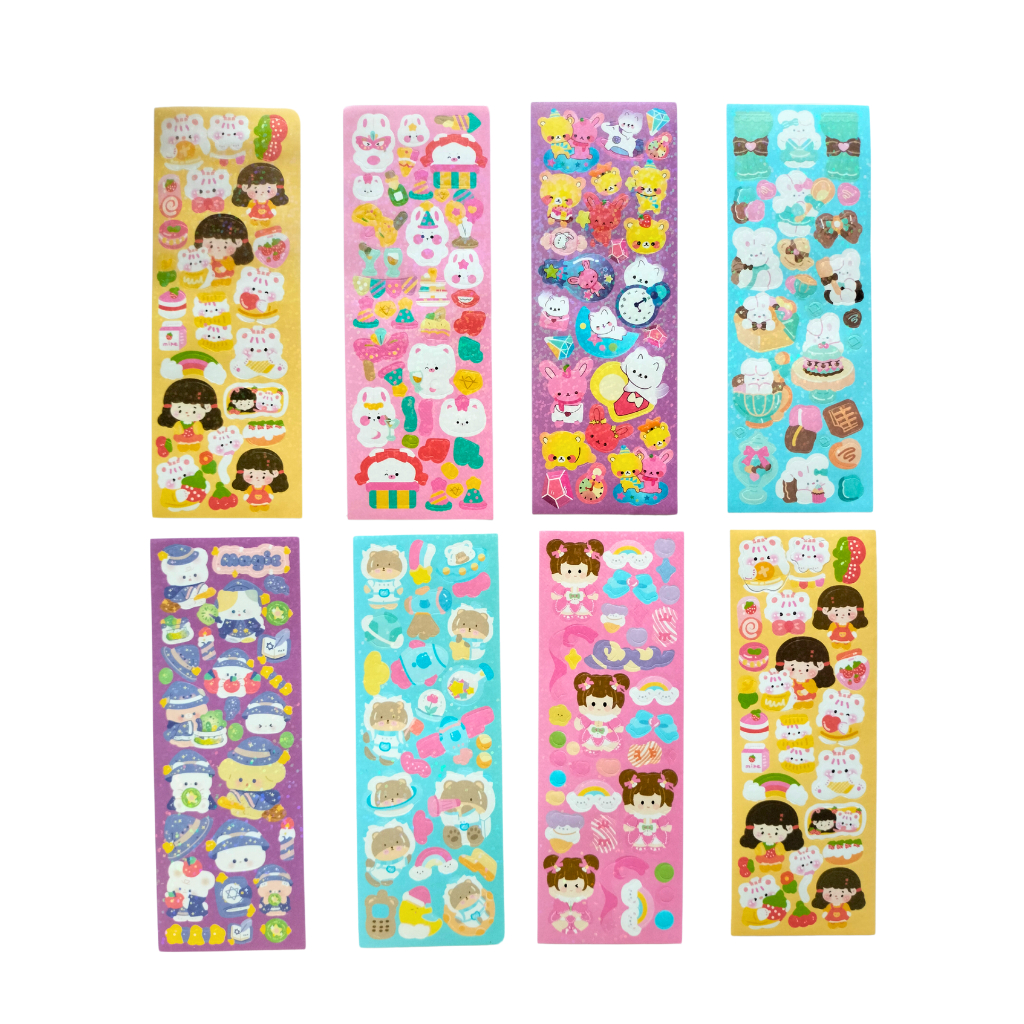 

Stiker Diy Lucu Karakter Imut Waterproof - Dekorasi Buku, HP, Laptop