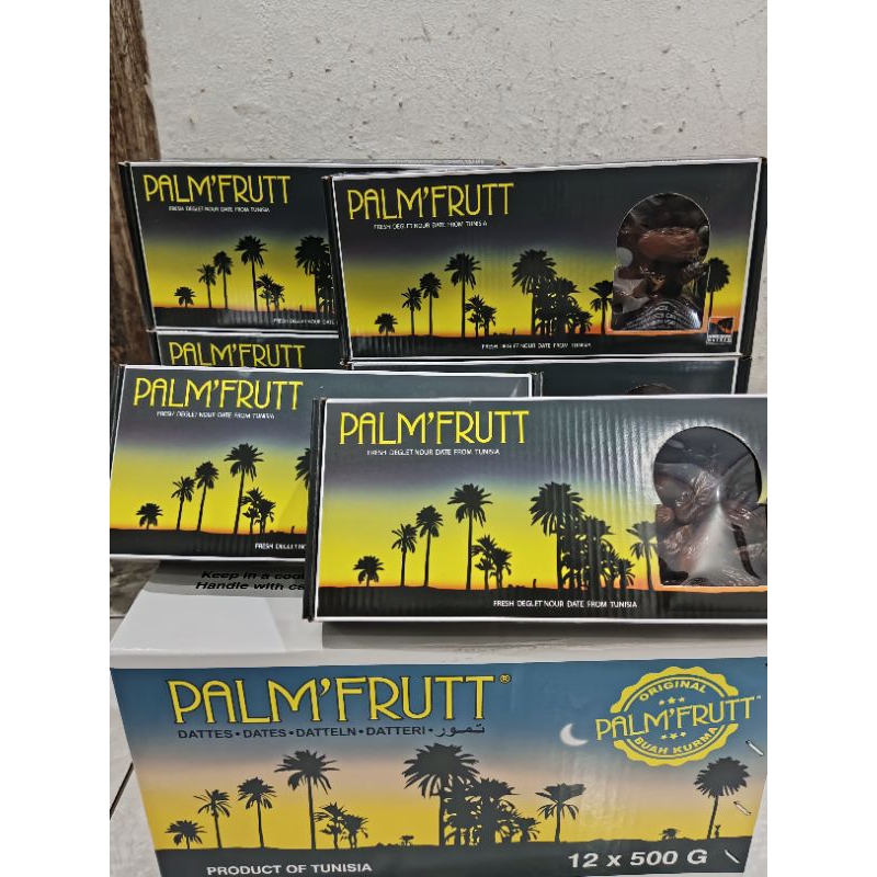 

Kurma Palm Frutt Madu Non Tangkai 500gr kemasan Kardus | kurma tunisia madu