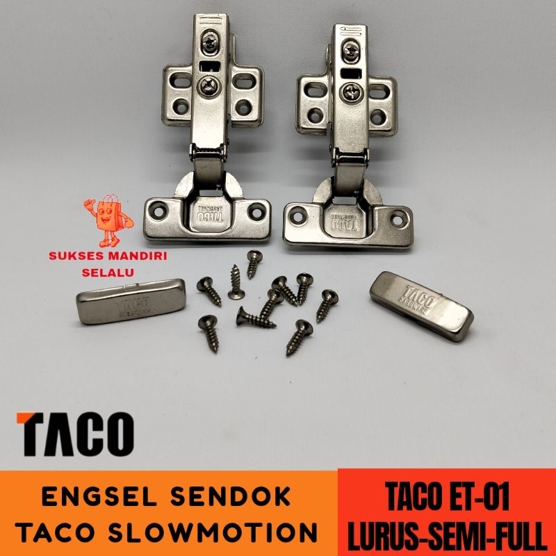 TACO engsel sendok slowmotion pintu lemari kabinet kitchen
