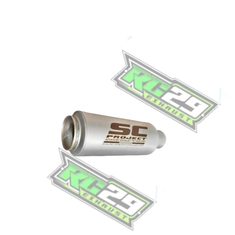 Silincer Knalpot SC PROJECT Sandblass Silincer Only Ninja Cbr250rr Zx250 Byson Sonic Mx King Cbr cb