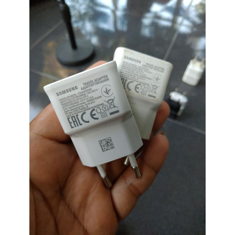 kepala carger  bekas samsung original