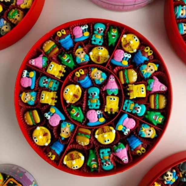 

Coklat Lebaran Candy Tray (isi Custome) -Areyuchoco-