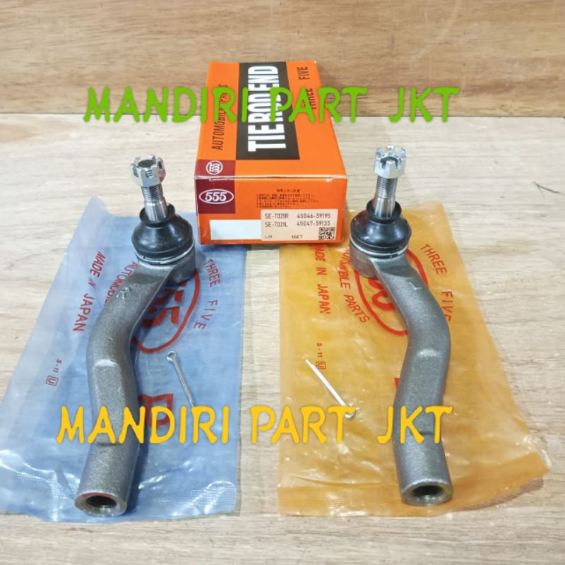 TIE ROD END VIOS GEN2 YARIS PAKPAO VIOS LIMO 2007-2017 JAPAN 555 ORIGINAL
