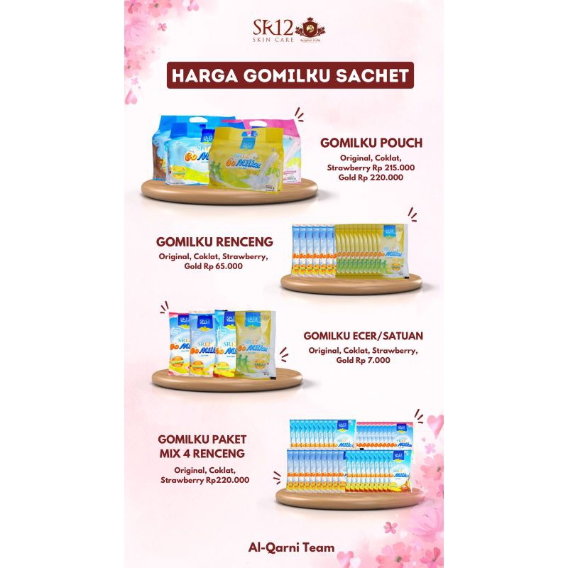 

Gomilku Saset/Gomilku renceng/Susu kambing etawa/Susu tinggi kalsium/susu syaraf kejepit