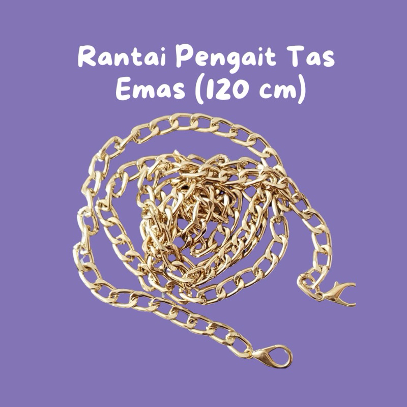 STC Strap Bag / Strap Rantai / Strap Pearl 120CM