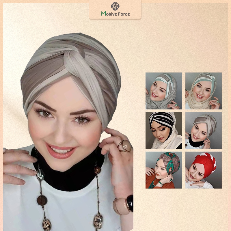 Turban Instan Dewasa Premium Turban Simpul Dewasa Wanita