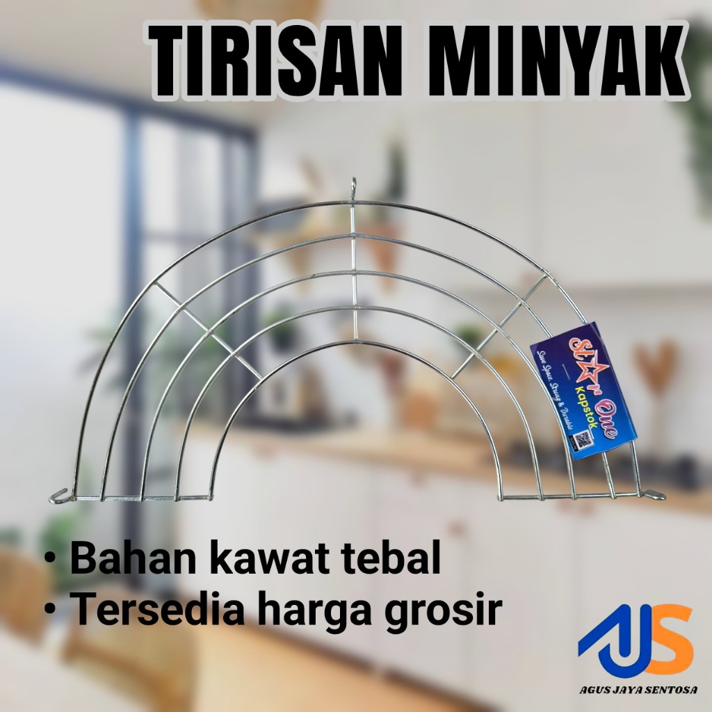 TIRISAN MINYAK tirisan wajan