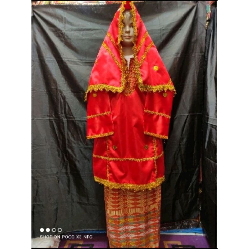 baju tari anak/ baju koto gadang